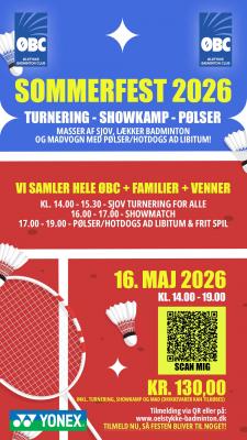 Sommerfest 16. maj 2026