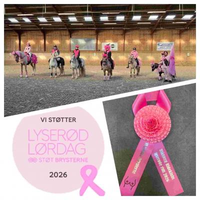 Lyserødt ridt - vi støtter brysterne i uge 40 
