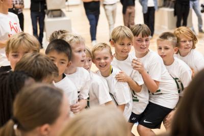Queen Mary joins youth athletes for Antibulli 10th anniversary