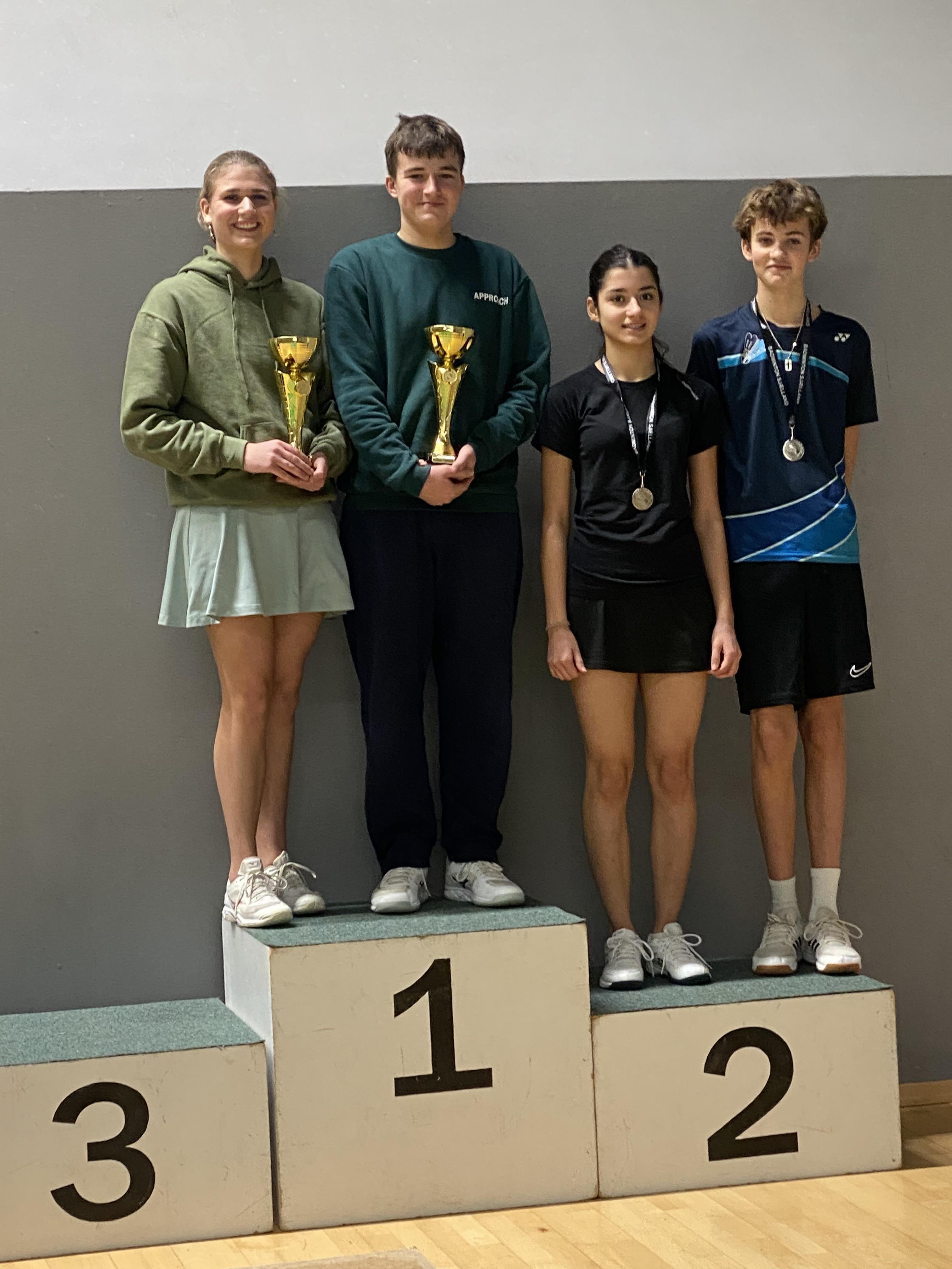 Flotte præstationer ved årets kredsmesterskaber i U17/19C og U17/19D