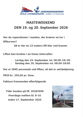 Masteweekend