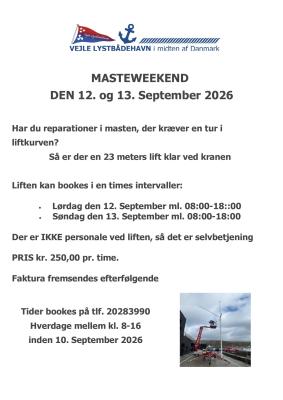Masteweekend