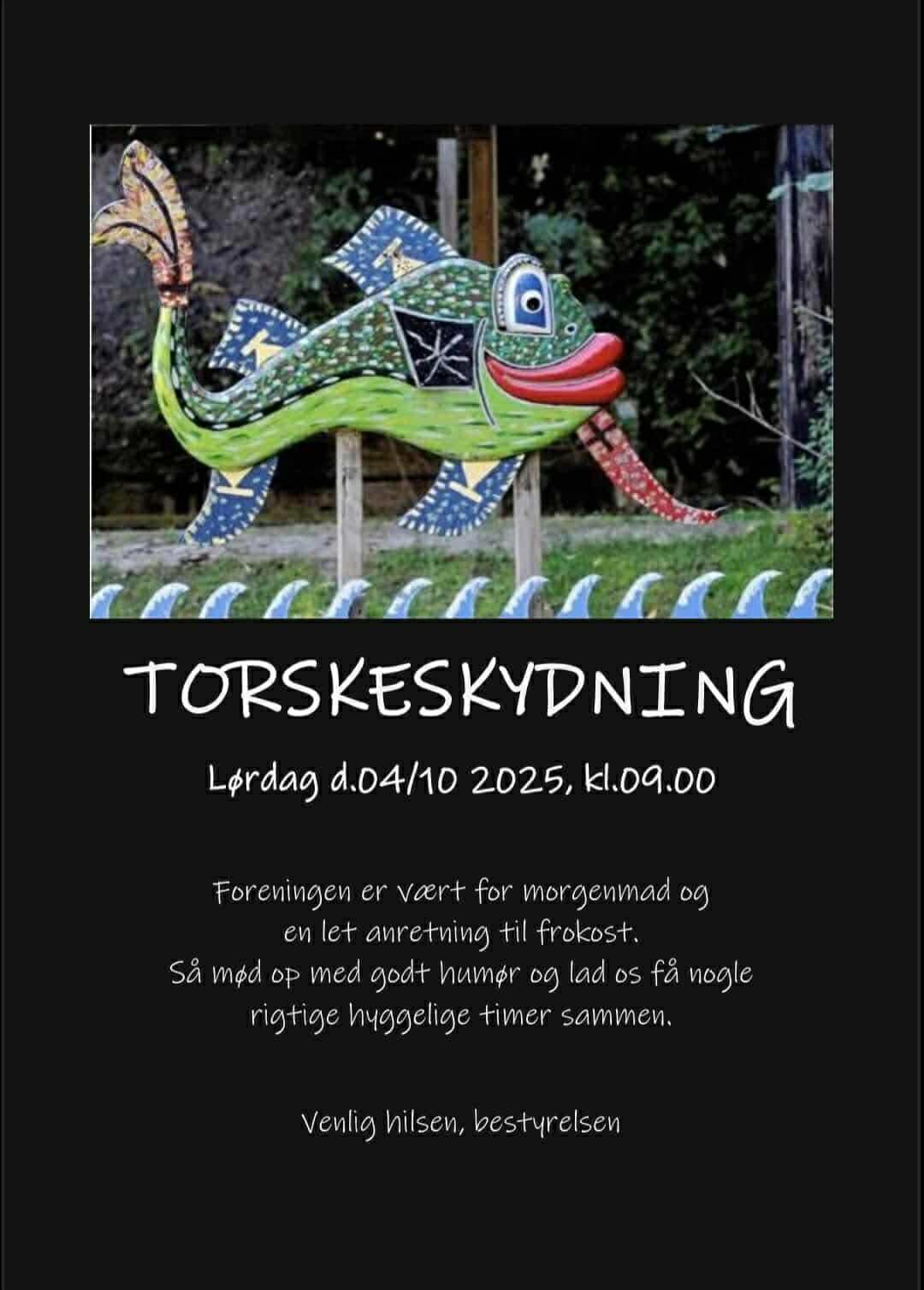 Torskeskydning 2025