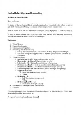 Generalforsamling 2026