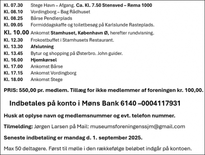 Efterårstur til København.